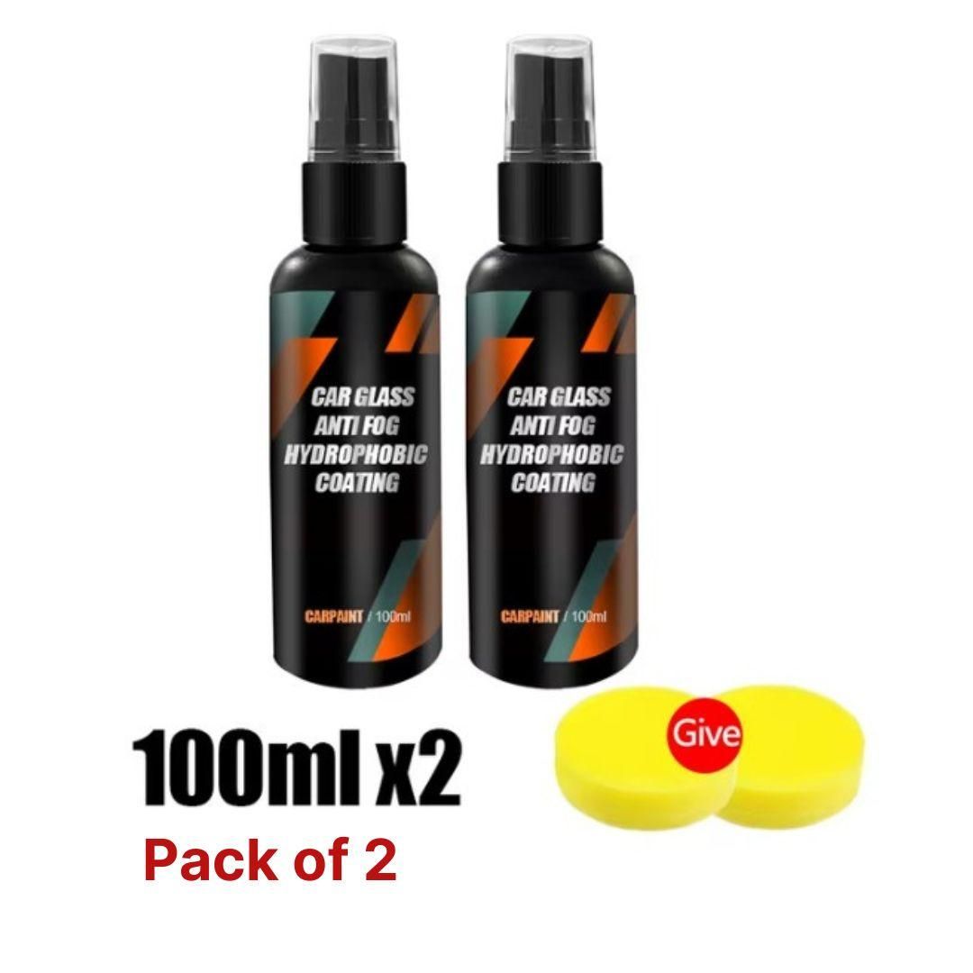 Car Glass Anti- Fog Spray 100ML (Pack of 2)