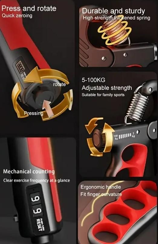 Hand Gripper - Adjustable Weights